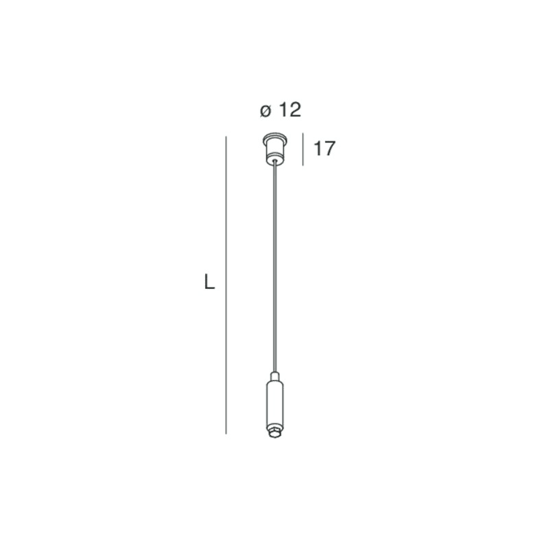 NOVALUX SPA NOX108685.99 HERO: SOSP.L3000 1PZ TESTA W.G.BASSO