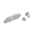 ELDON AUSTRIA GMBH - HOFCTSLCHSS Kit di bulloneria per fermi CleanTray inclinato, 2,50x2,50, spazzolato, SS304