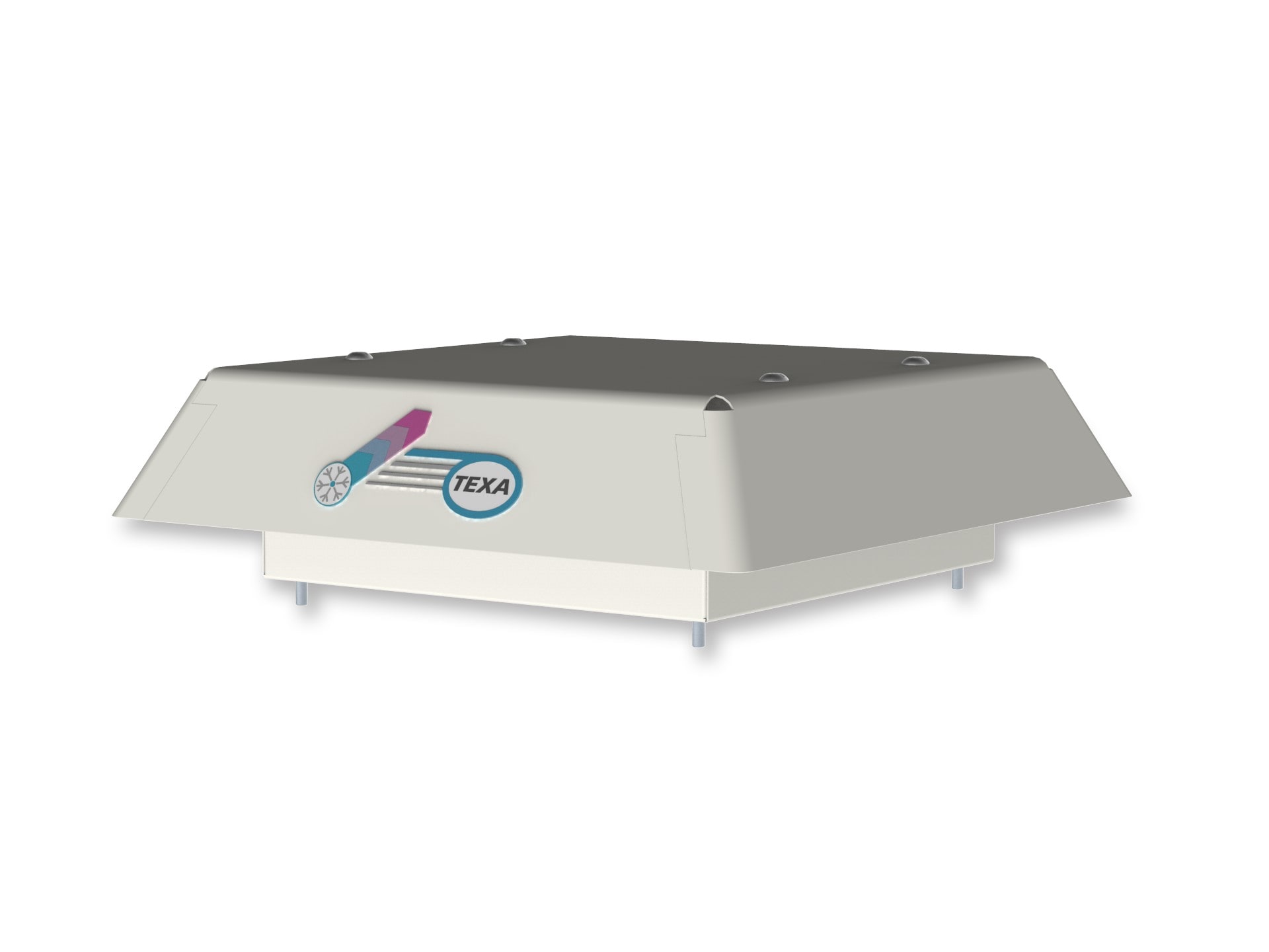TEXA INDUSTRIES SRL PVRDLK19CX0B Torrino di ventilazione 600 - 625 m³/h, 115 V, IP44