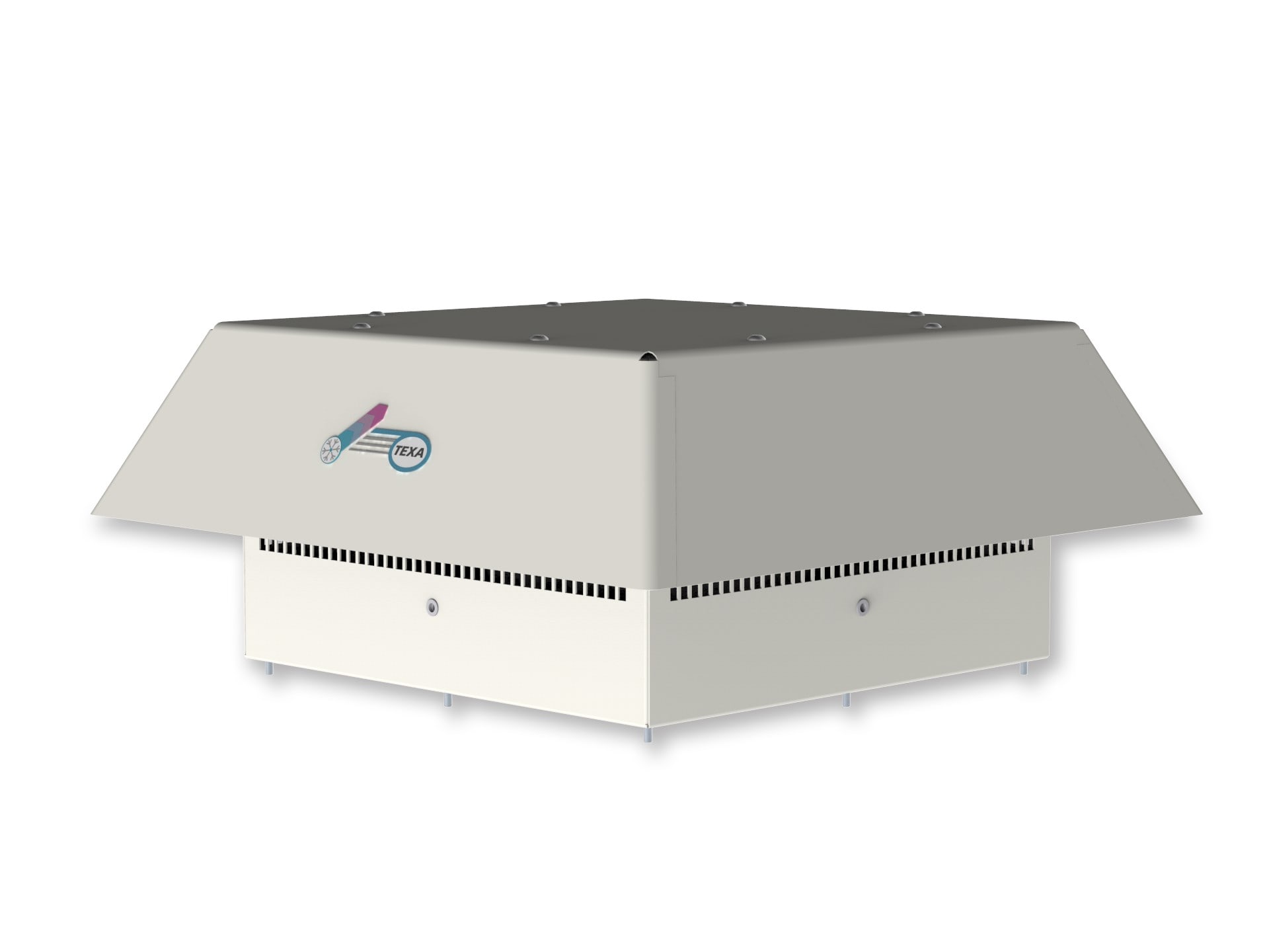 TEXA INDUSTRIES SRL PVRDLK45BX0B Torrino di ventilazione 3000 - 3370 m³/h, 230 V, IP44