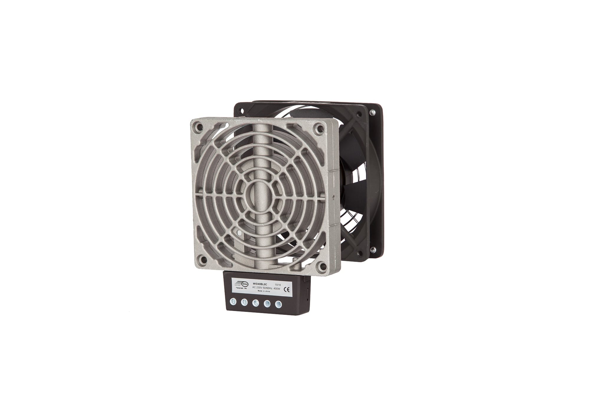 TEXA INDUSTRIES SRL PVRWID10BL0C Riscaldatori anticondensa ventilati 100W, portata aria 35 m³/h, 230V, 50/60 HZ