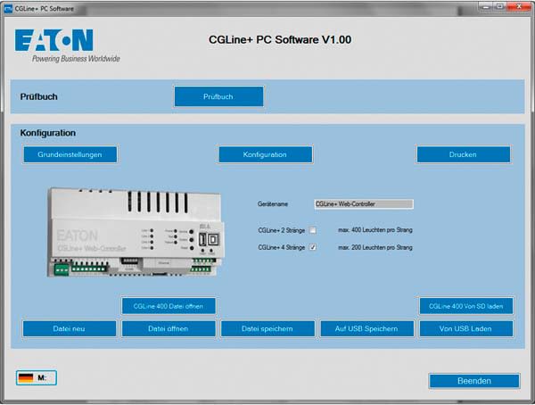 EATON - EAO40071361178 PC-SOFTWARE CGLINE+ WEB-CONTROLLER