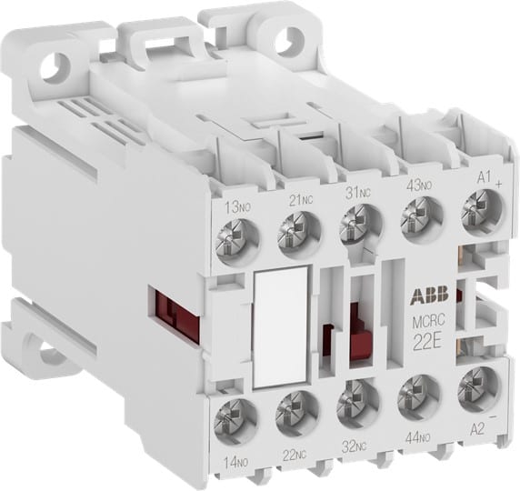 ABB SPA ABB1SAH220403R9900 MCRC031ATWN MINIC.AUS. DC 3NA+1NC VITE