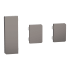 SCHNEIDER ELECTRIC - SNRMTN6193-6050 2 PULSANTI SMALL 1 MEDIUM PB KNX NICHEL