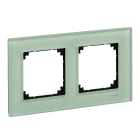 SCHNEIDER ELECTRIC SNRMTN404204 CORNICE M-ELEGANCE DOPP.VETRO VERDE