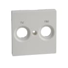 SCHNEIDER ELECTRIC SNRMTN299919 PLACCA CEN. FM+TV BIANCO POL SYSM