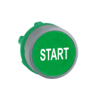 SCHNEIDER ELECTRIC SNRZB5AA333C0 TESTA PULSANTE VERDE START GRIGIA