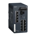 SCHNEIDER ELECTRIC SNRMCSESM123F23G0 MODICON MANAGED SWITCH 8TX/4GE TX