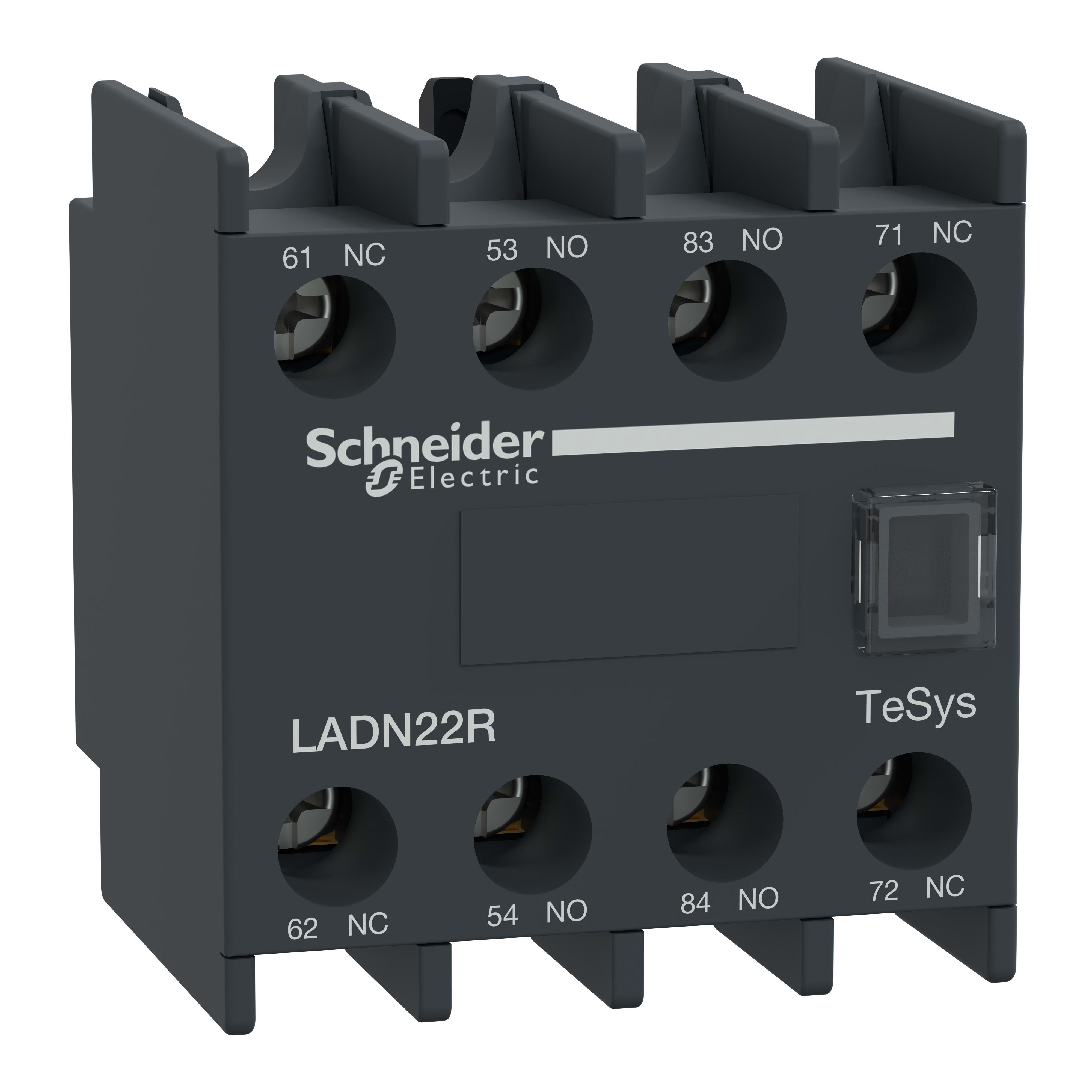 SCHNEIDER ELECTRIC SNRLADN22R CONT.AUX 2NO+2NC FRONT AMB.GRAVOSI