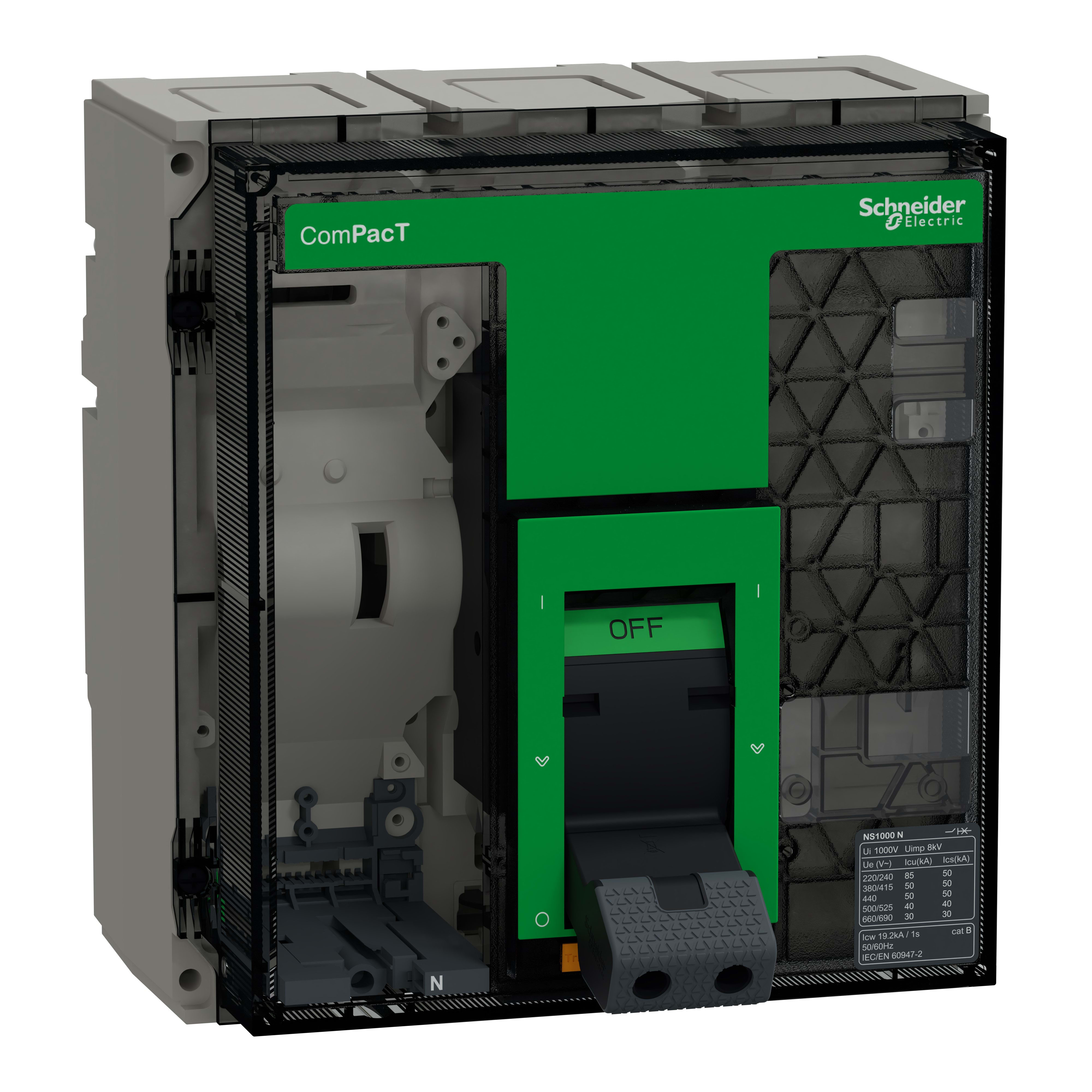 SCHNEIDER ELECTRIC SNRC100N3FM NS1000N FISSO 3P SENZA MLOGIC