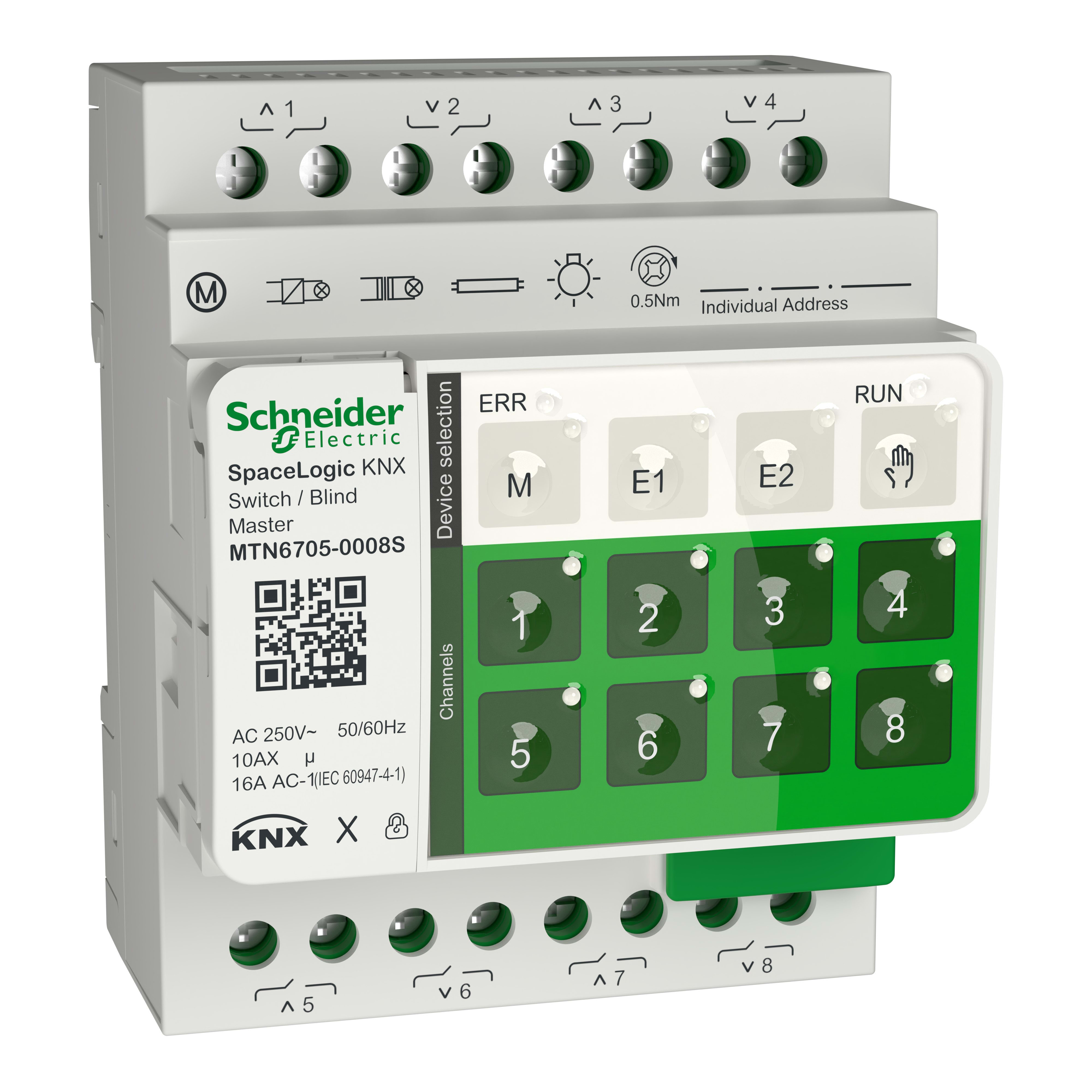 SCHNEIDER ELECTRIC SNRMTN6705-0008S MASTER COMM/VEN SPACELOGIC KNX