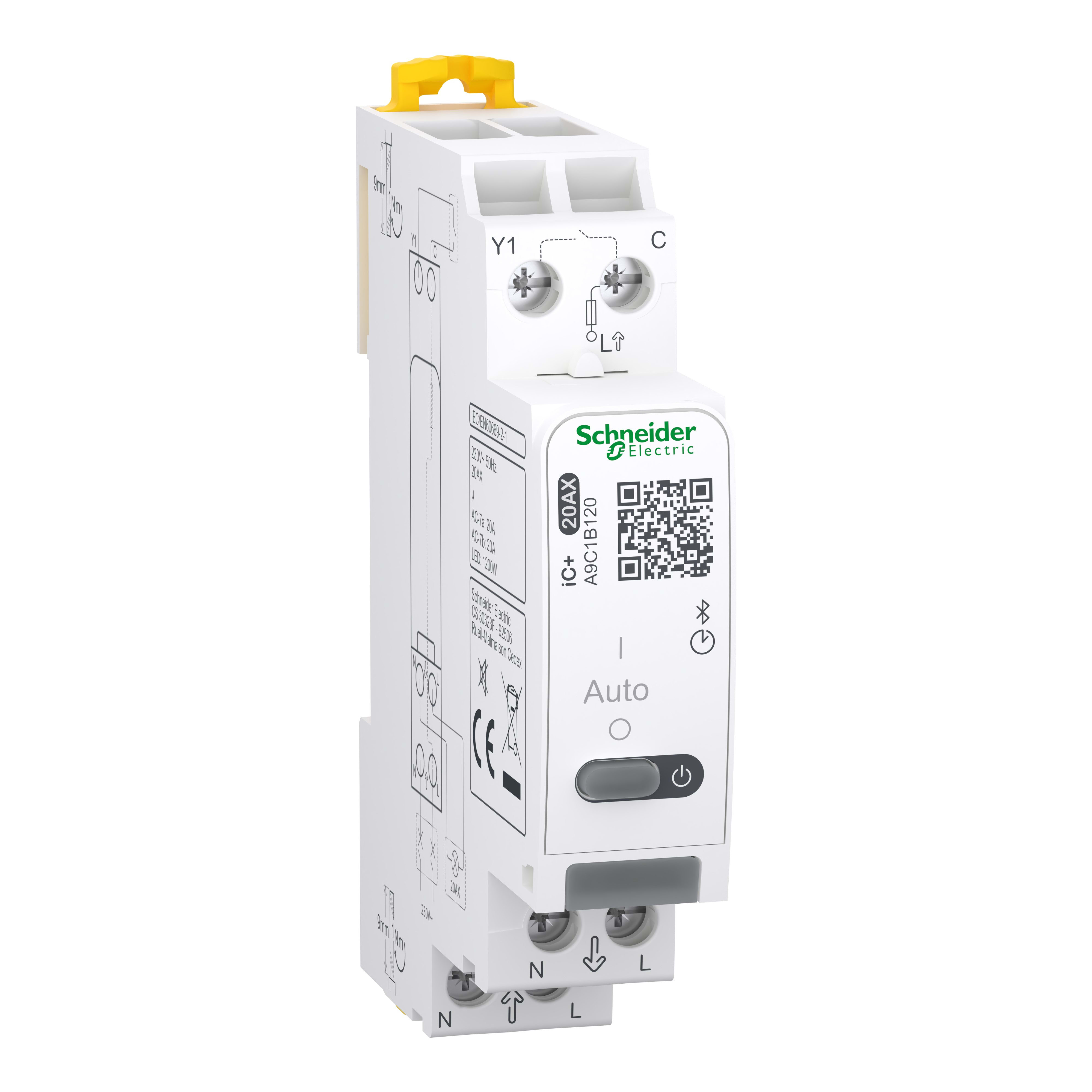 SCHNEIDER ELECTRIC SNRA9C1B120 ACTI9 IC+ INT ORARIO ASTRO BLUETOOTH