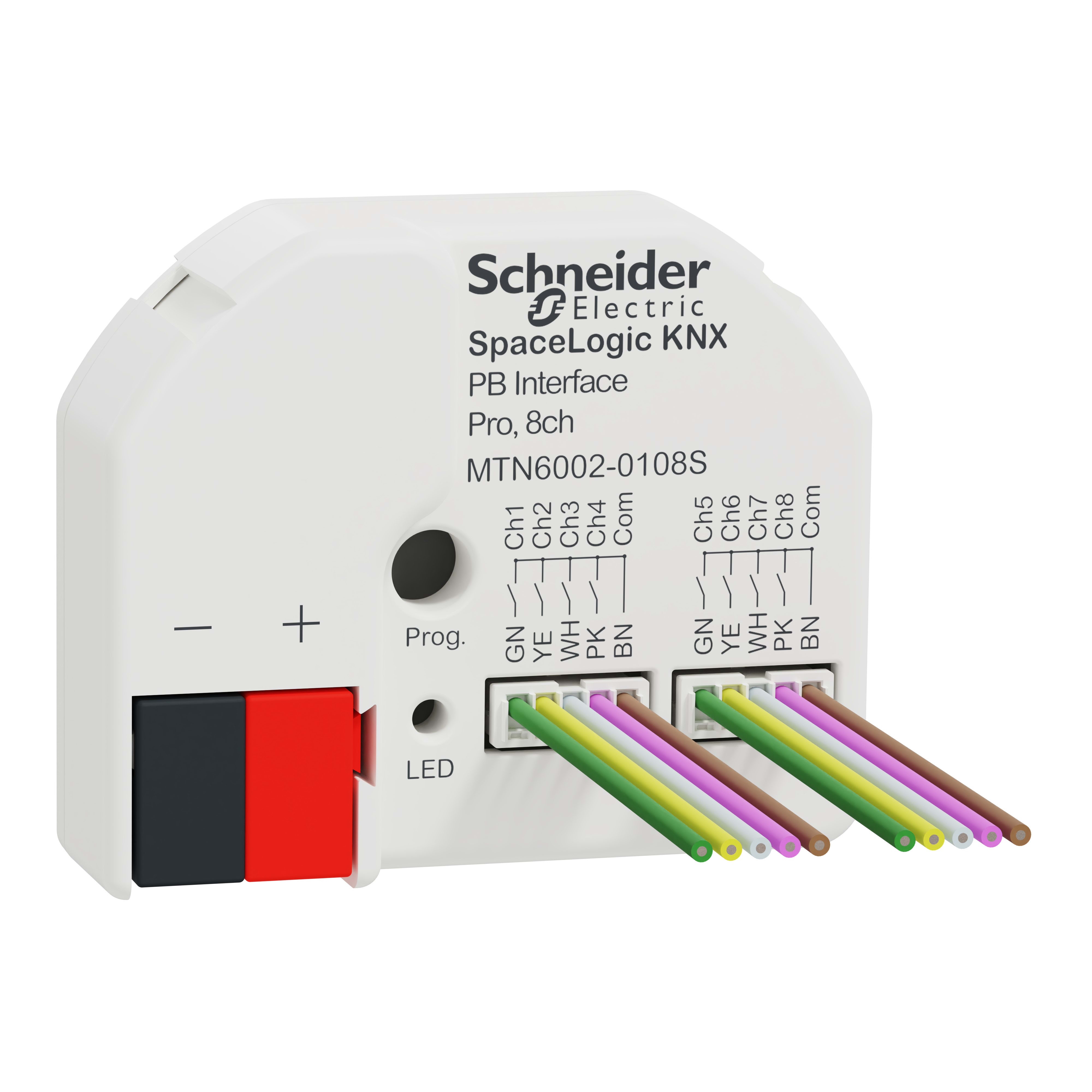 SCHNEIDER ELECTRIC SNRMTN6002-0108S INTERF. PULS. KNX SECURE PRO - 8 CH