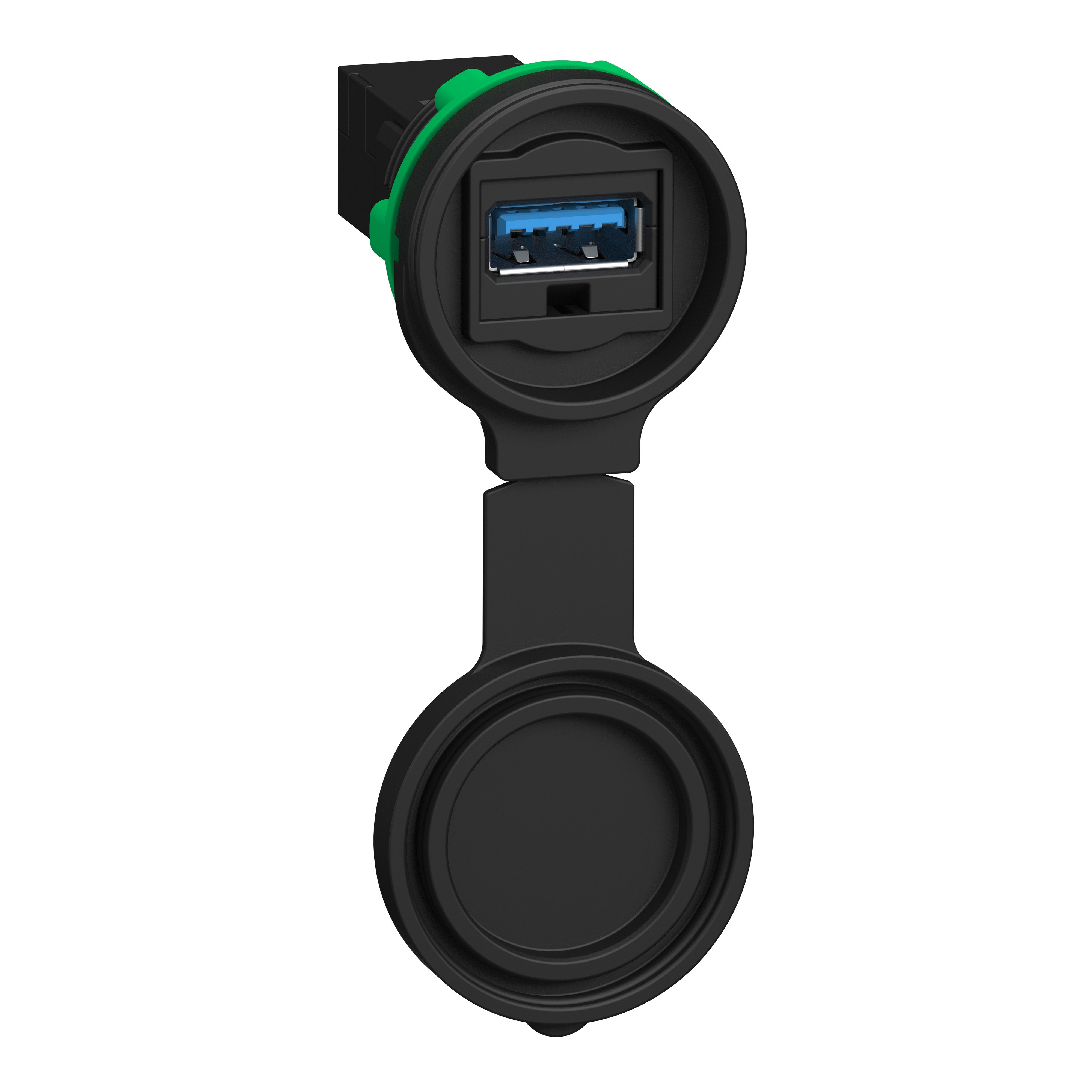 SCHNEIDER ELECTRIC SNRXB5PUSB3SP1 PORTA USB 3.0 TIPO A-A COVER IN GOMMA