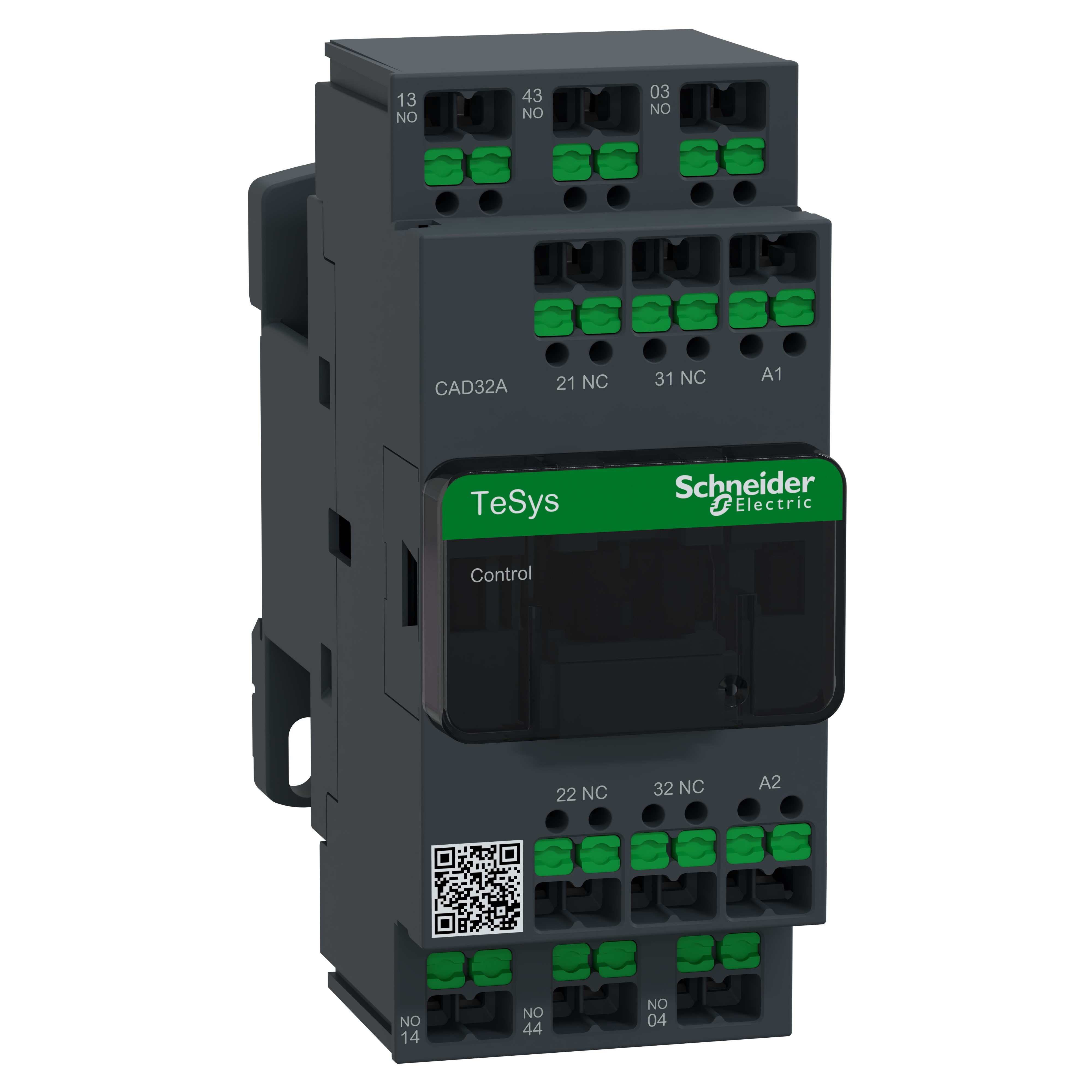 SCHNEIDER ELECTRIC SNRCAD32AB7 CONTATTORE AUSILIARIO 24VCA SNAP IN