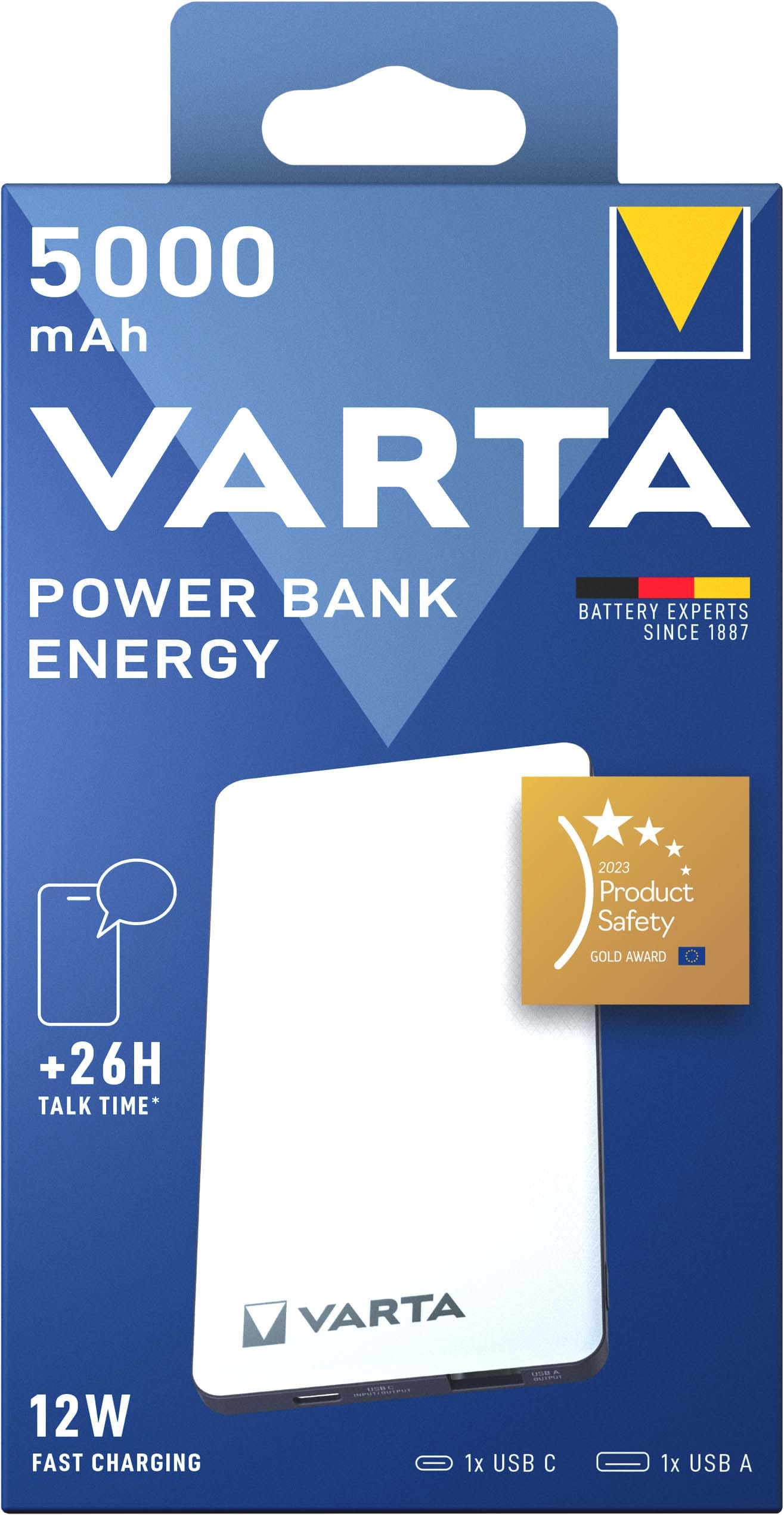 VARTA CONSUMER BATT VAT57975101111 POWER BANK ENERGY (5.000 MAH)