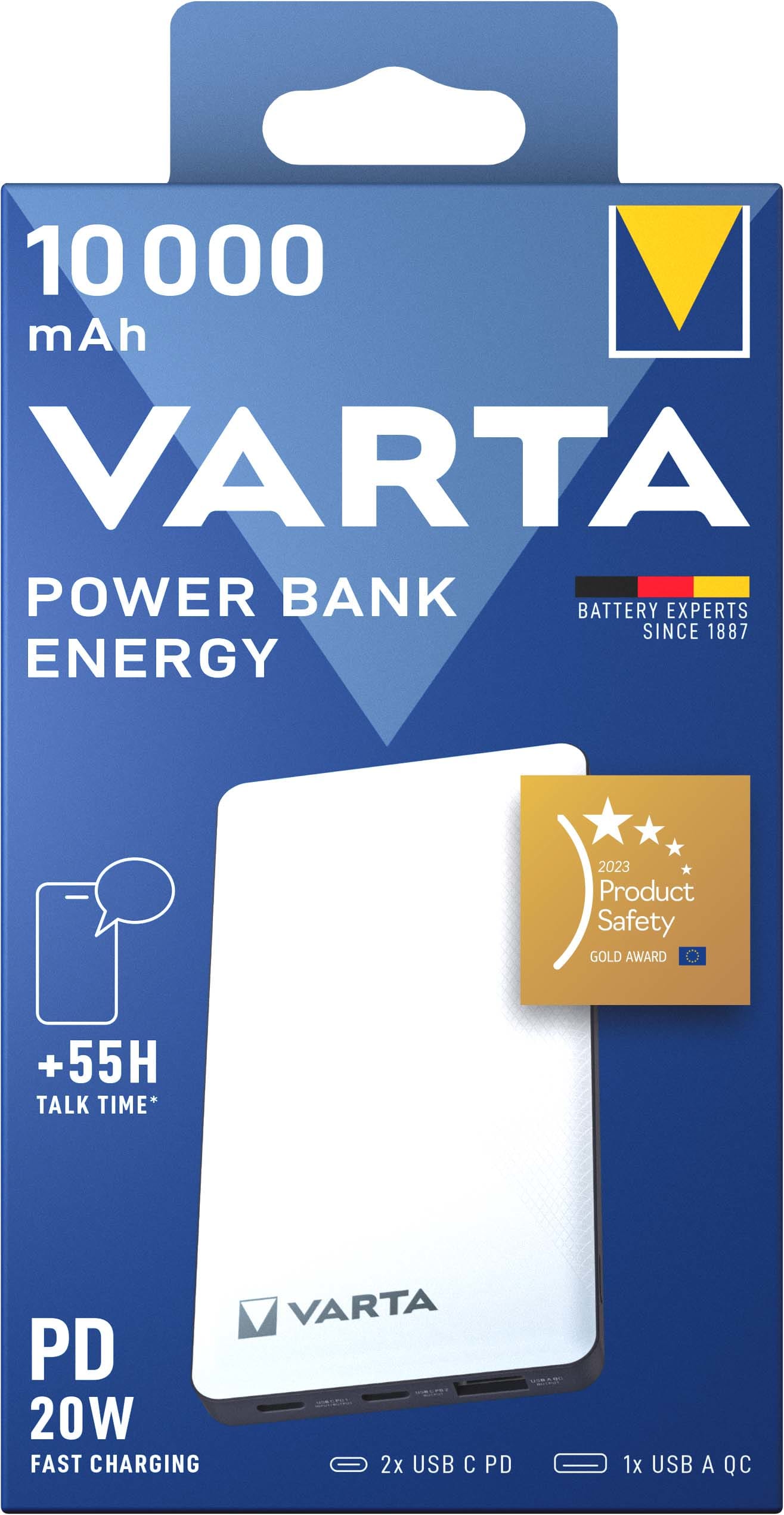 VARTA CONSUMER BATT VAT57976101111 POWER BANK ENERGY (10.000 MAH)