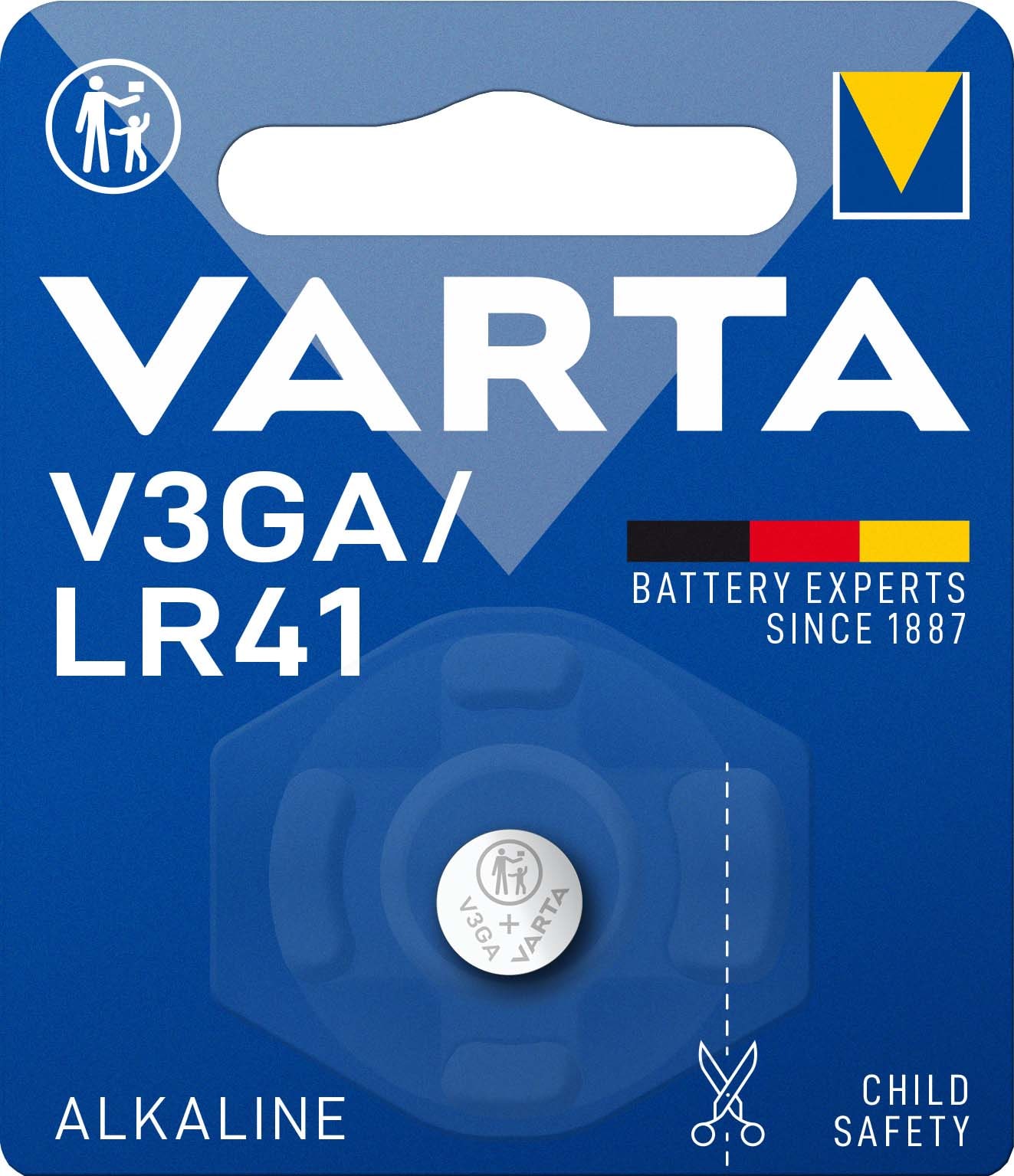 VARTA CONSUMER BATT VAT24261101401 V3GA / LR41