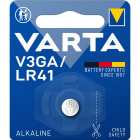 VARTA CONSUMER BATT VAT24261101401 V3GA / LR41
