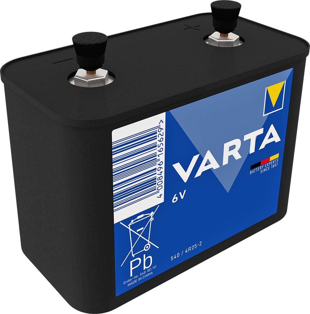 VARTA CONSUMER BATT VAT00540101111 540 - 6V - 19 AH - 4R25-2 (ZINCO-CLORIDI