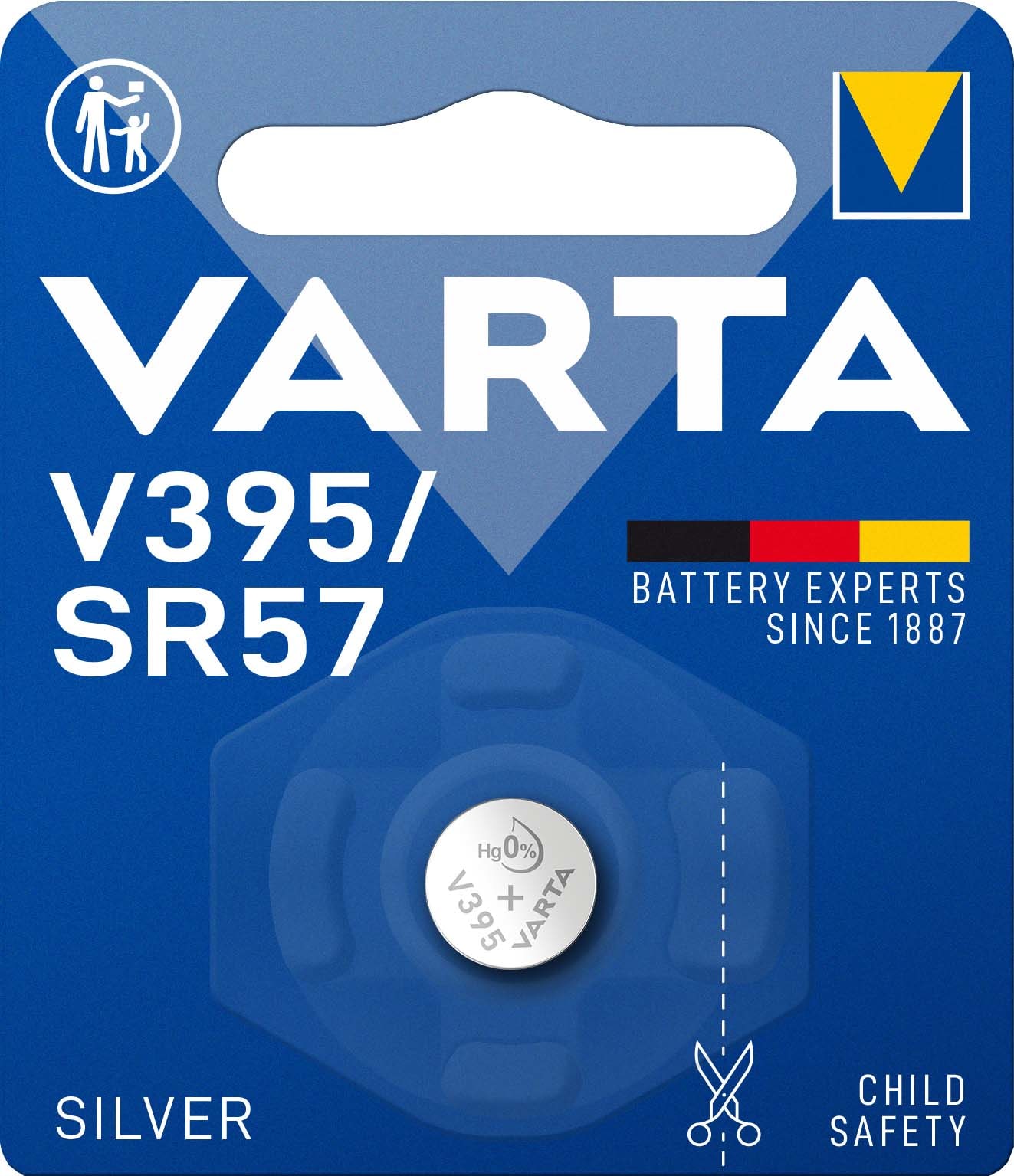 VARTA CONSUMER BATT VAT00395101401 V395 (HIGH DRAIN) - IN BLISTER