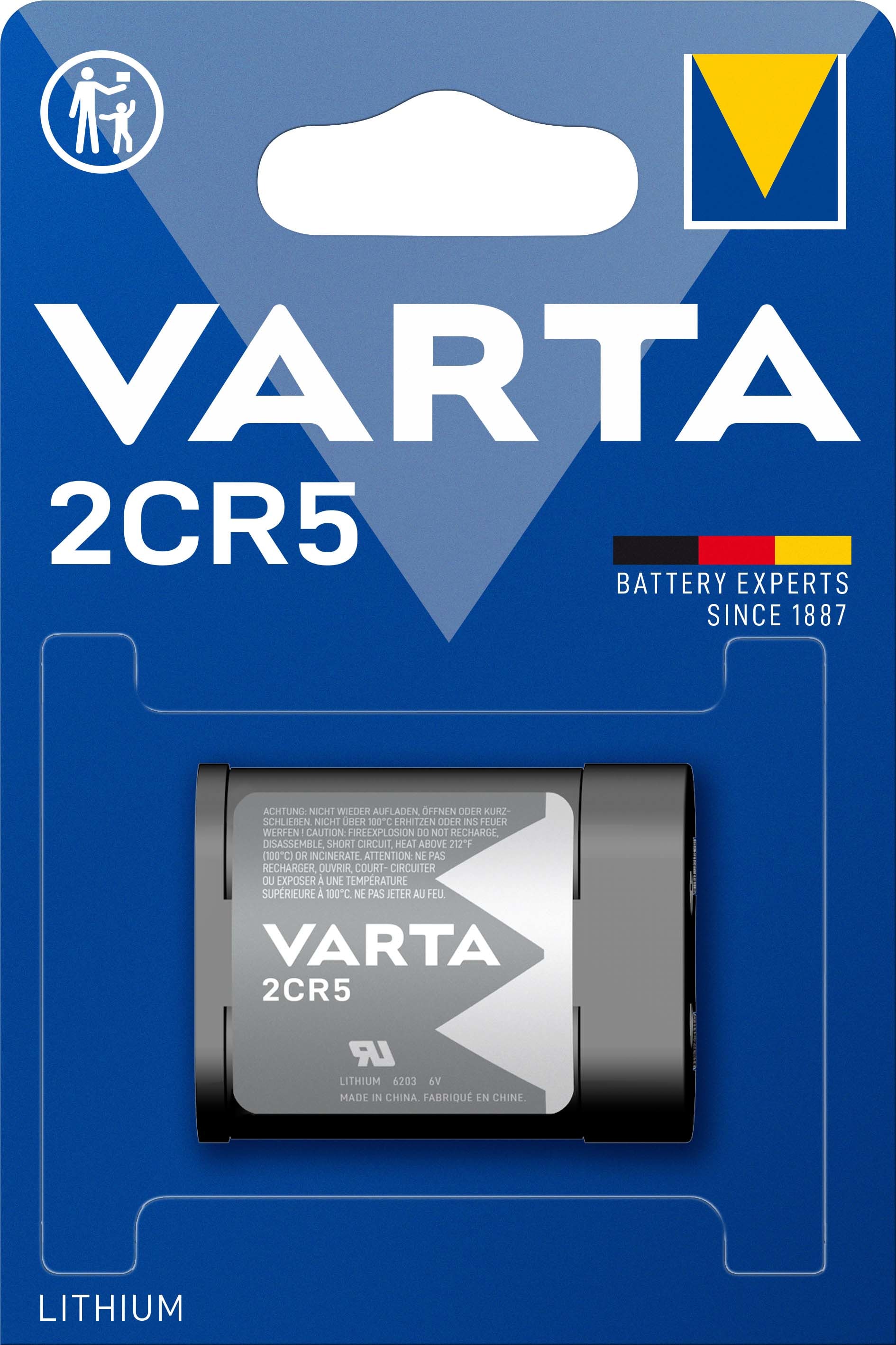 VARTA CONSUMER BATT VAT06203301401 2 CR 5