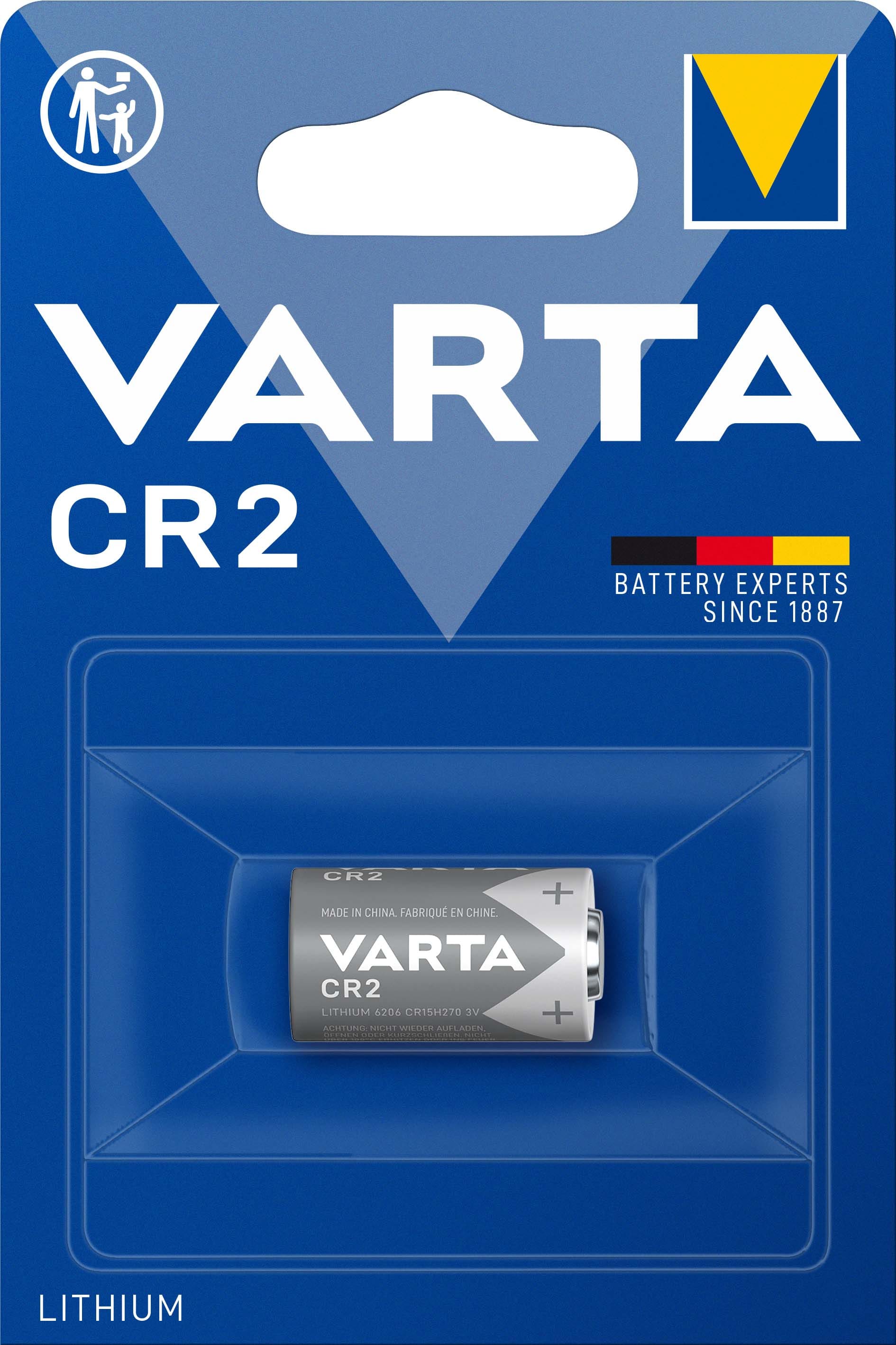 VARTA CONSUMER BATT VAT06206301401 CR 2