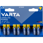 VARTA CONSUMER BATT - VAT04906121418 AA (STILO) LONGLIFE POWER X8 (MEGAPACK)