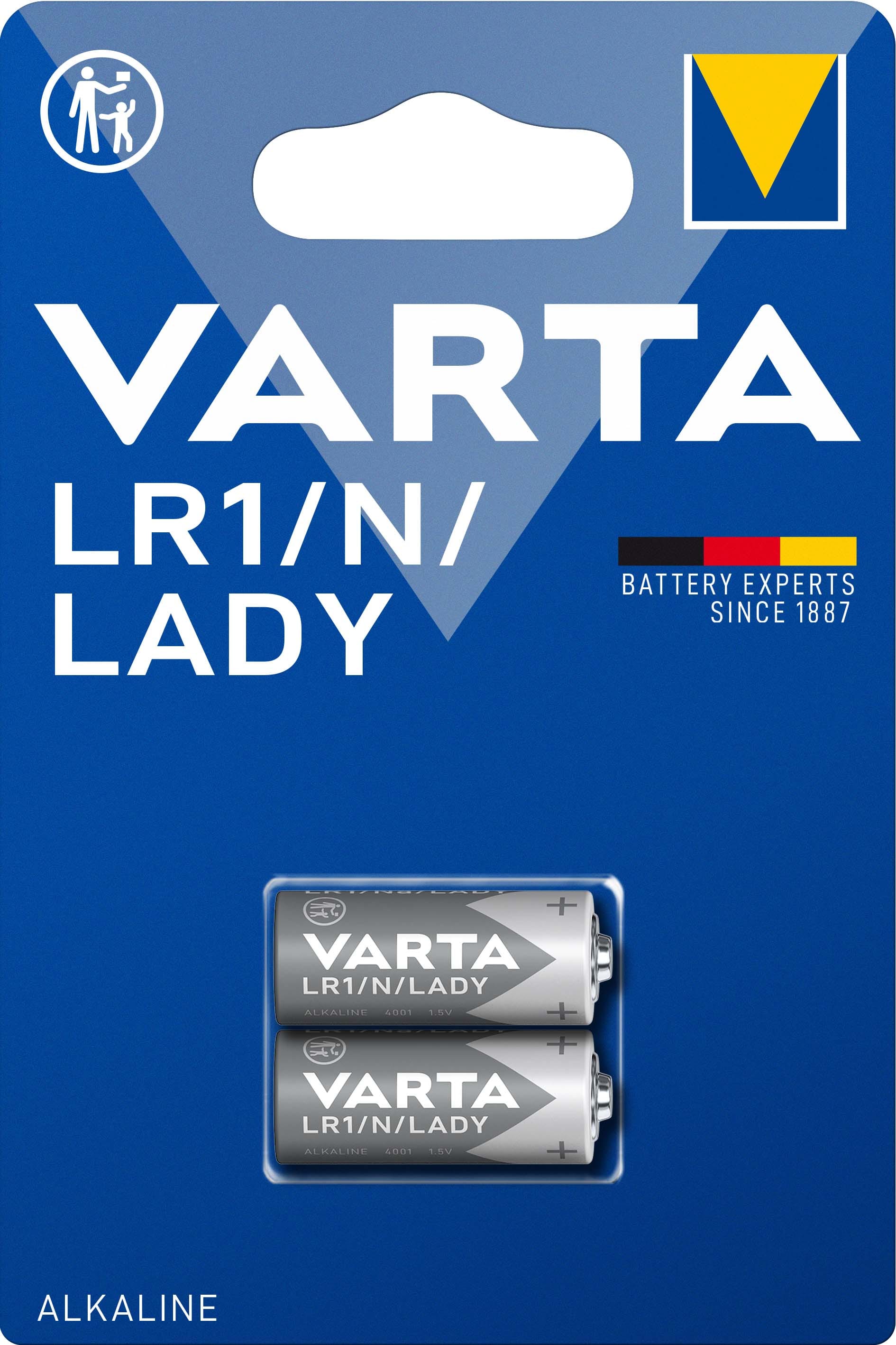 VARTA CONSUMER BATT VAT04001101402 LADY, N (ALCALINA) - DOPPIO BLISTER