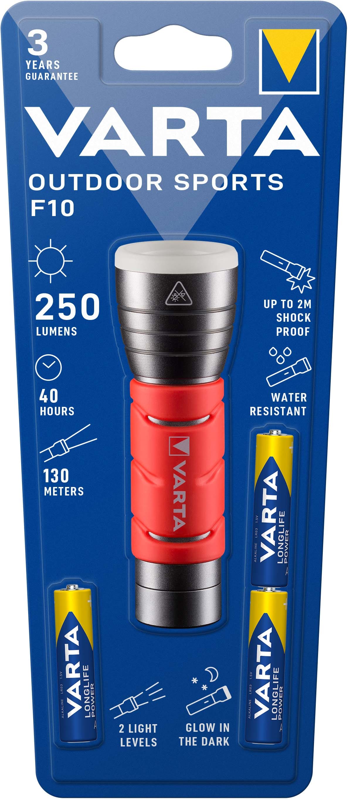 VARTA CONSUMER BATT VAT17627101421 OUTDOOR SPORTS F10 (INCL. 3AAA)