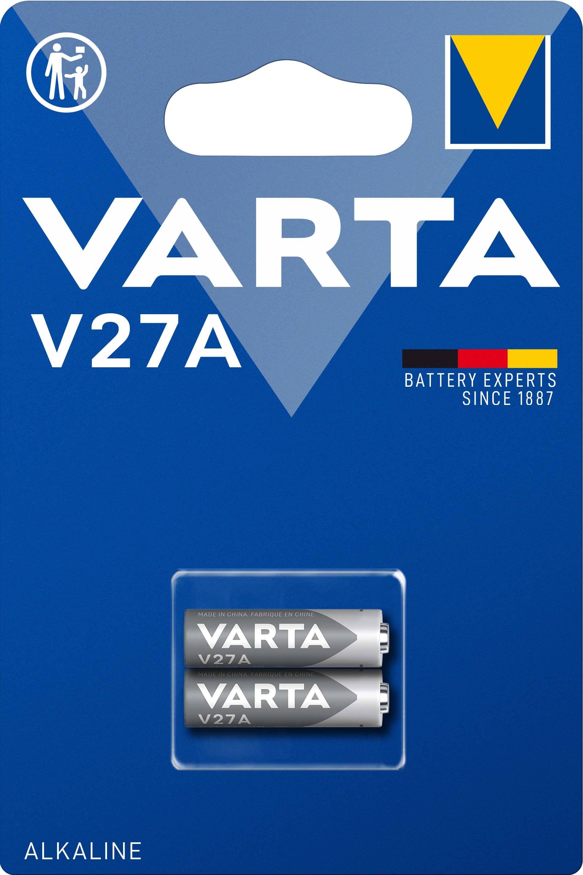 VARTA CONSUMER BATT VAT04227101402 V 27 A (ALCALINA) - DOPPIO BLISTER