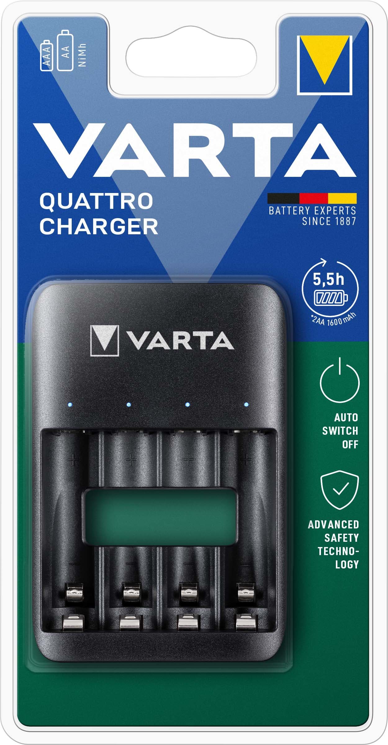 VARTA CONSUMER BATT VAT57652101401 VALUE USB QUATTRO CHARGER