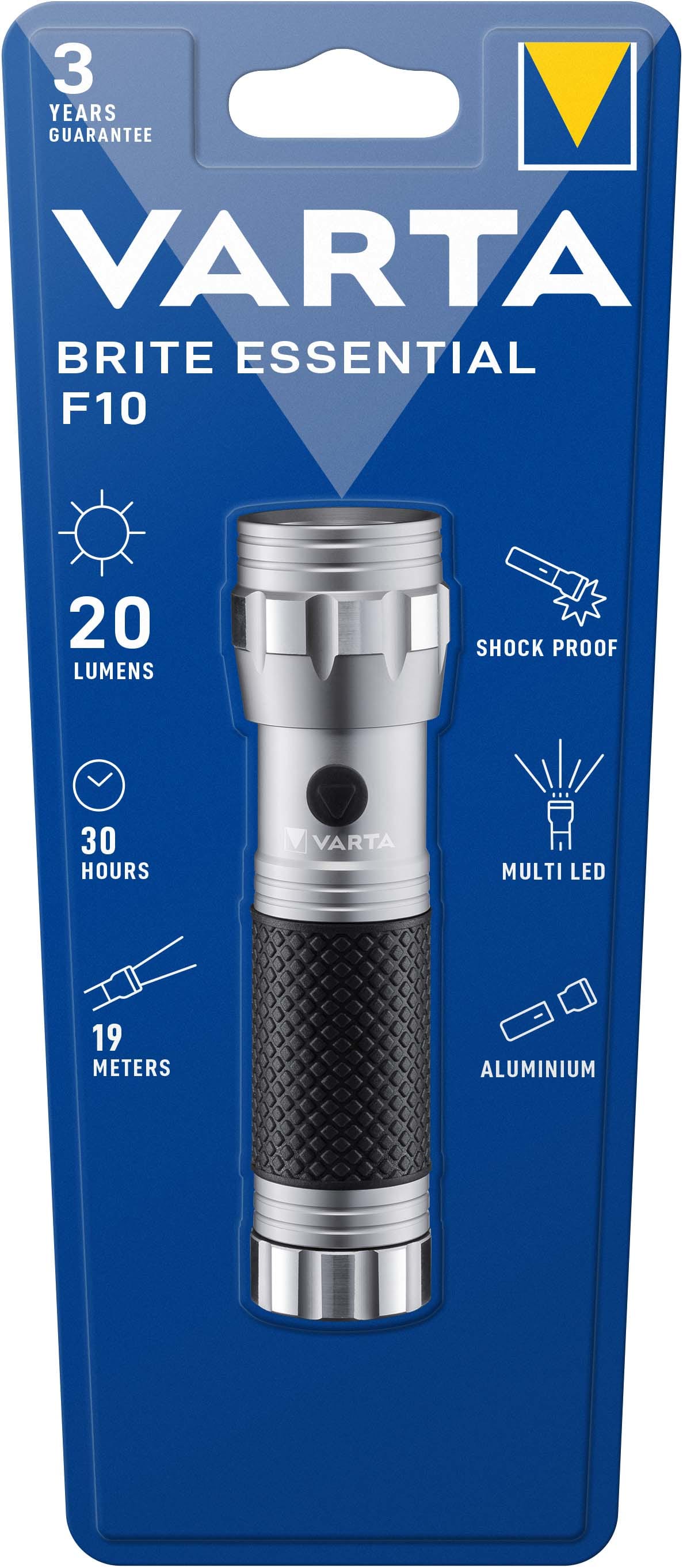 VARTA CONSUMER BATT VAT15608201401 BRITE ESSENTIALS F10
