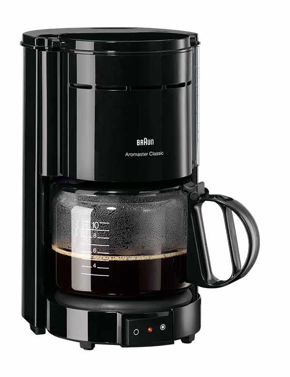 BRAUN BRA0X13211052/0X132 Kaffeeautomat 10Tassen, schwarz