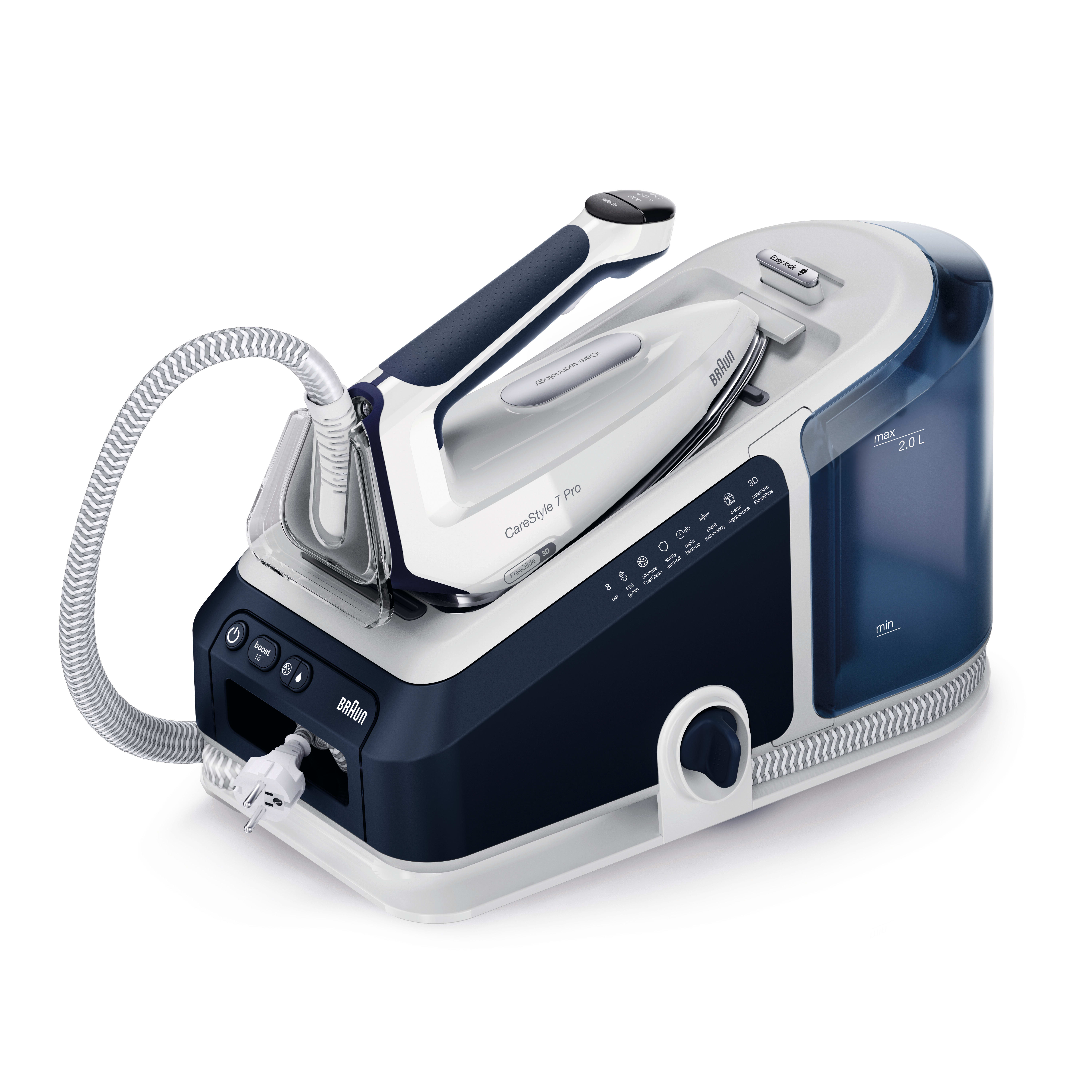 BRAUN BRA128805001 BA1/4gelstation 2700W 8bar 2L EloxalPlus