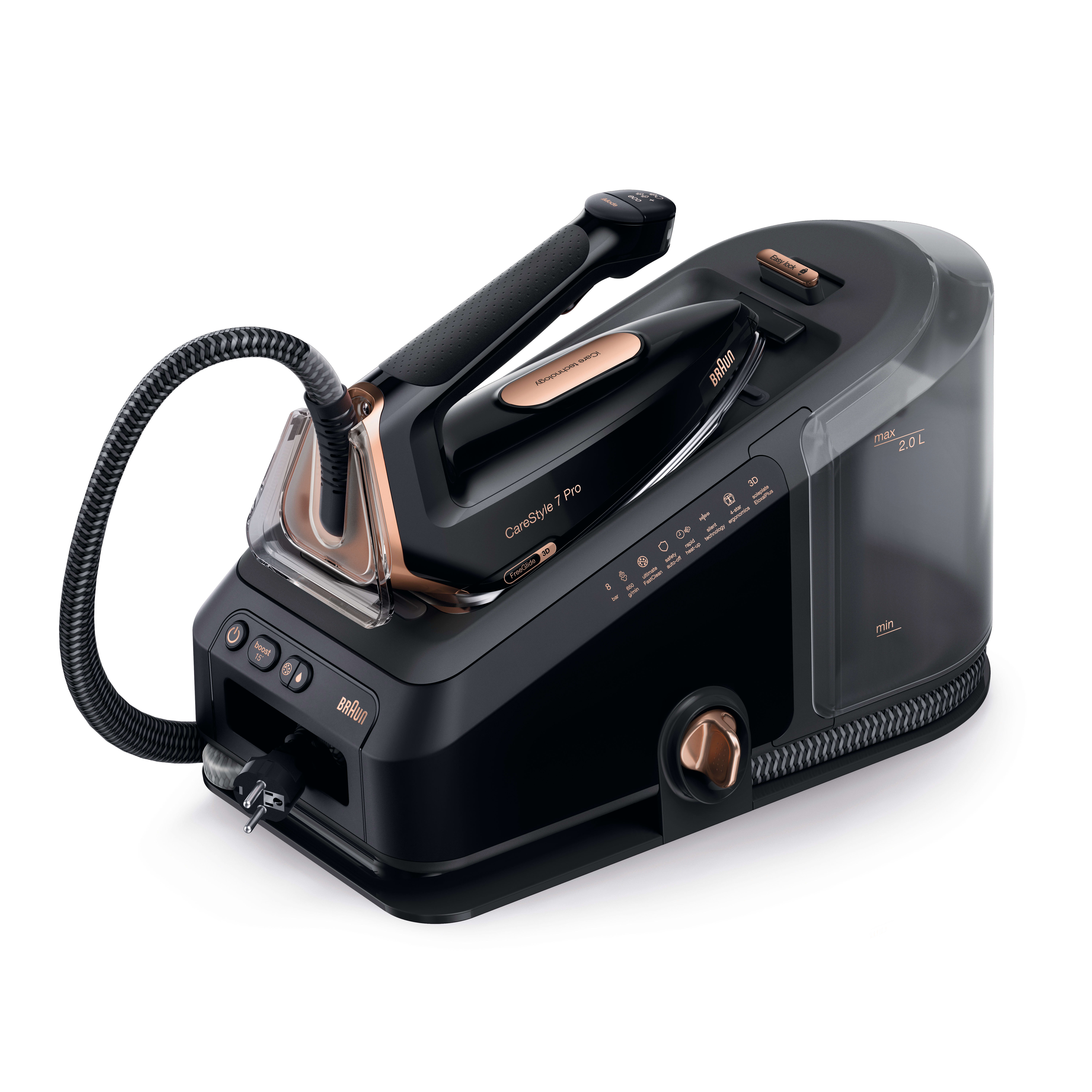 BRAUN BRA128805002 BA1/4gelstation 2700W 8bar 2L EloxalPlus