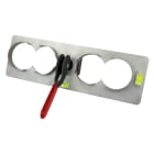 Primo PRZP718-05 Unterputzbohrschablone 82 mm 5-Fach