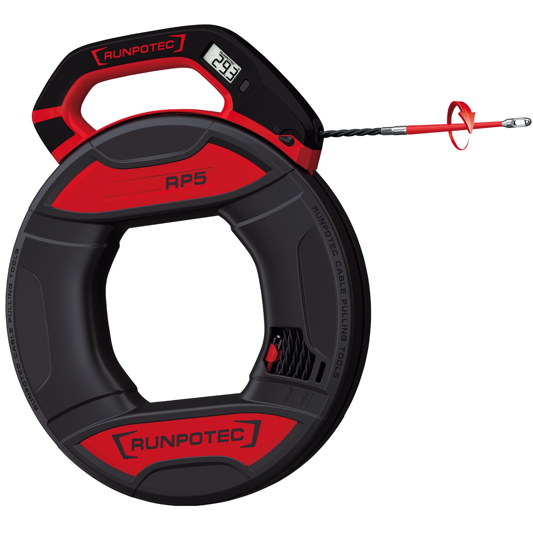 Runpotec - RUN10202 KabeleinziehgerAt Runpo5 dig.MeterzAhl