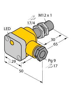 TURCK BANNER SRL TUK40110 BI2-G12SK-Y1X