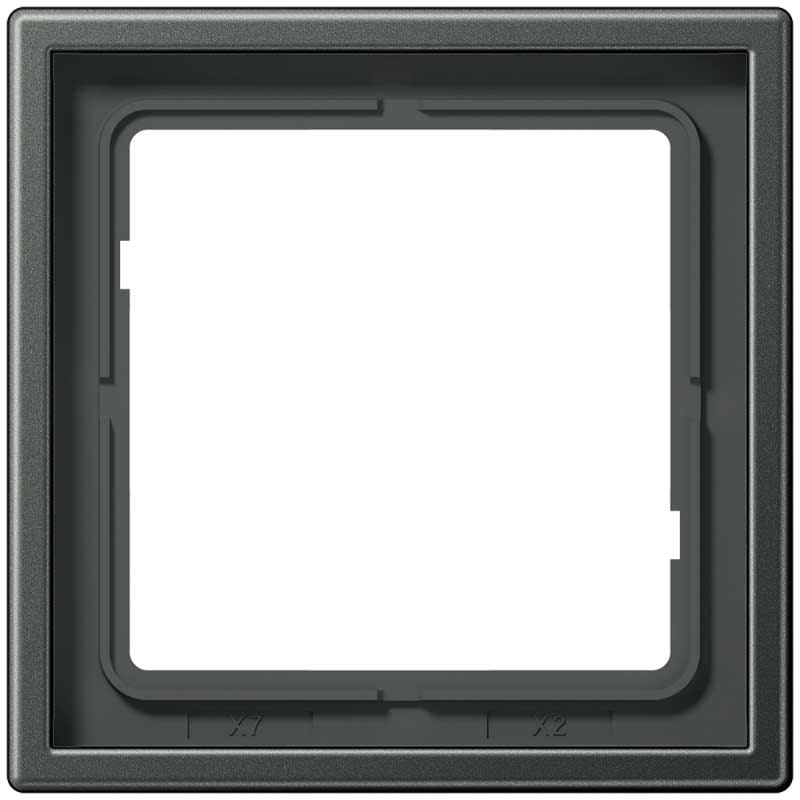 EURO UNITECH ELEKT UEKAL2981AN PLACCA 1 MODULO, ANTRACITE