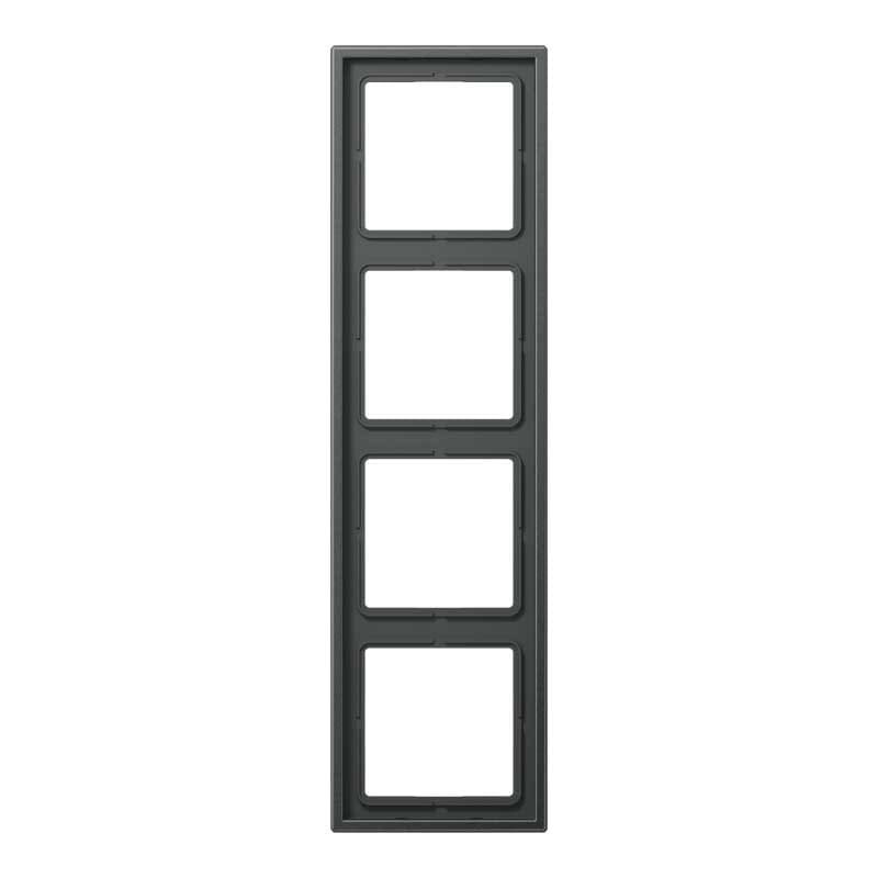 EURO UNITECH ELEKT - UEKAL2984AN Placca 4 moduli, antracite