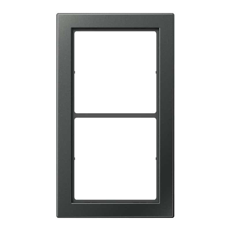 EURO UNITECH ELEKT UEKFDAL2982AN PLACCA 2 MODULI FD 990, ANTRACITE
