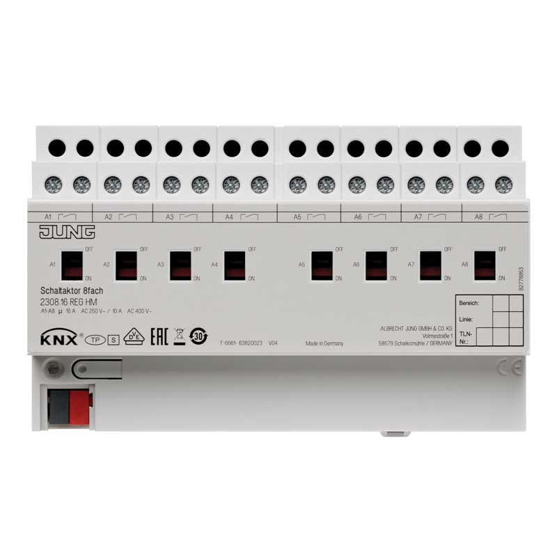 EURO UNITECH ELEKT UEK2308.16REGHM ATTUATORE DI COMMUTAZIONE KNX A