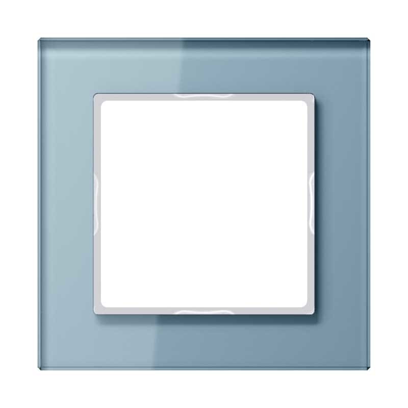 EURO UNITECH ELEKT - UEKAC581GLBLGR Placca in vetro 1 modulo, A creation,