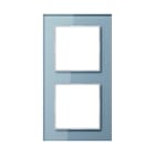 EURO UNITECH ELEKT - UEKAC582GLBLGR Placca in vetro 2 moduli, A creation,