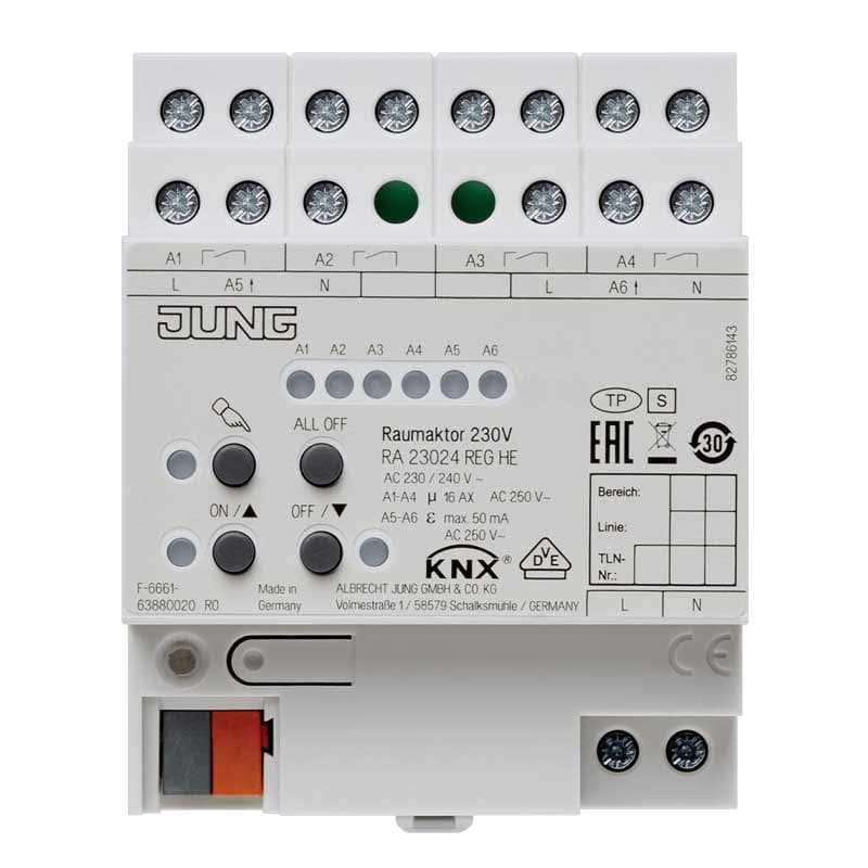 EURO UNITECH ELEKT UEKRA23024REGHE ATTUATORE CAMERA KNX