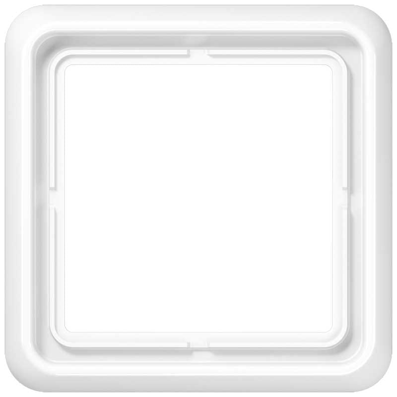 EURO UNITECH ELEKT UEKCD581WW PLACCA 1 MODULO, BIANCO ALPINO