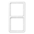 EURO UNITECH ELEKT - UEKCD582WW PLACCA 2 MODULI, BIANCO ALPINO