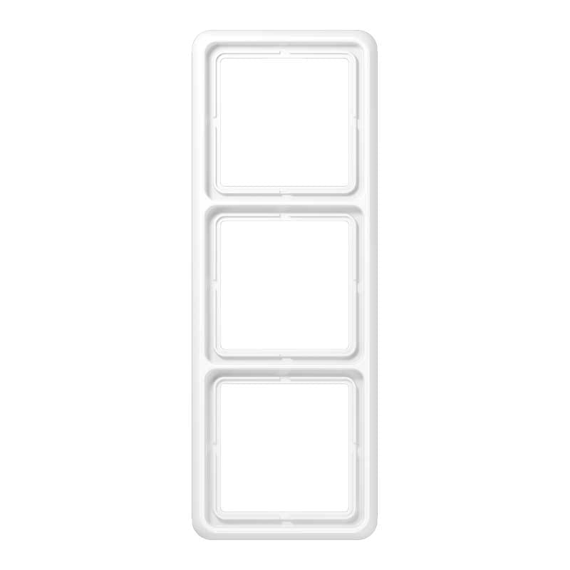 EURO UNITECH ELEKT UEKCD583WW PLACCA 3 MODULI, BIANCO ALPINO
