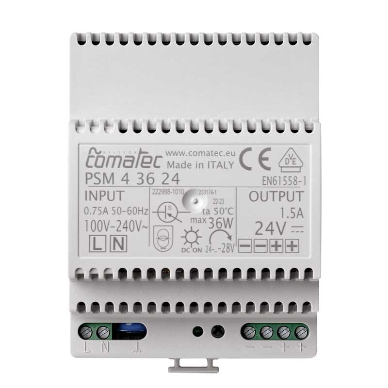 EURO UNITECH ELEKT UEKNT2415REGVDC ALIM. DA BARRA DIN PER SMART CONTROL